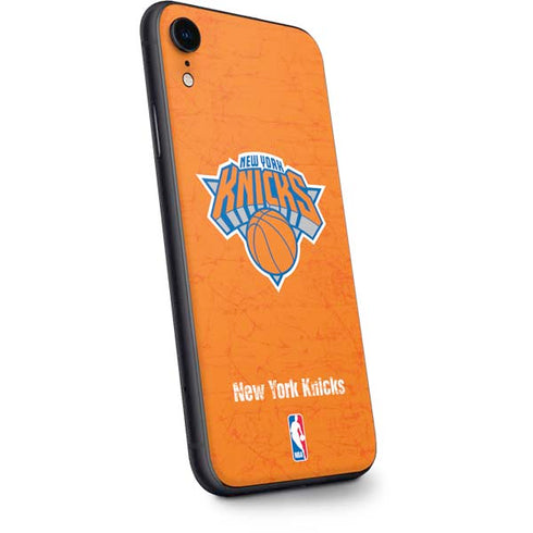 NBA New York Knicks Orange Primary Logo iPhone XR Skin