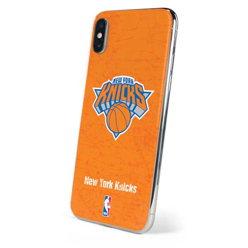NBA New York Knicks Orange Primary Logo iPhone XS Max Skin