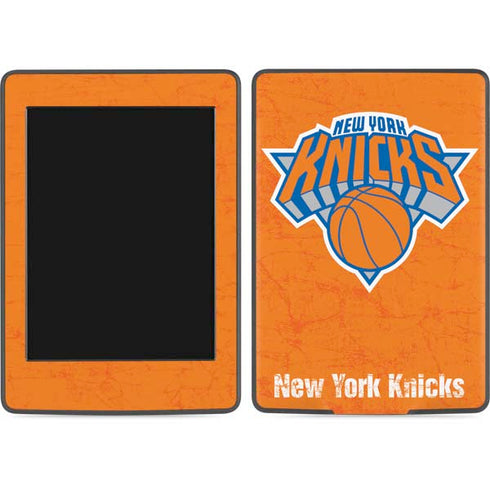 NBA New York Knicks Orange Primary Logo Amazon Kindle Skin