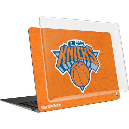 NBA New York Knicks Orange Primary Logo MacBook Air 15in (2023-2025) Case plus Skin