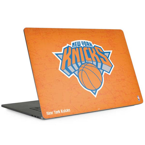 NBA New York Knicks Orange Primary Logo Apple MacBook Pro 15-inch Skin