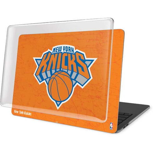 NBA New York Knicks Orange Primary Logo MacBook Pro 15in (2016-19) Case plus Skin