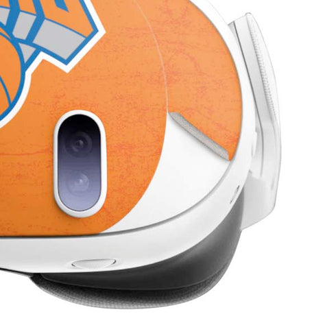 NBA New York Knicks Orange Primary Logo Meta Quest 3 Skin