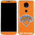 NBA New York Knicks Orange Primary Logo Moto E5 Plus Skin