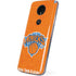 NBA New York Knicks Orange Primary Logo Moto E5 Plus Skin