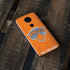 NBA New York Knicks Orange Primary Logo Moto E5 Plus Skin