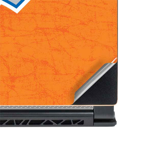 NBA New York Knicks Orange Primary Logo MSI GS65 Stealth Laptop Skin