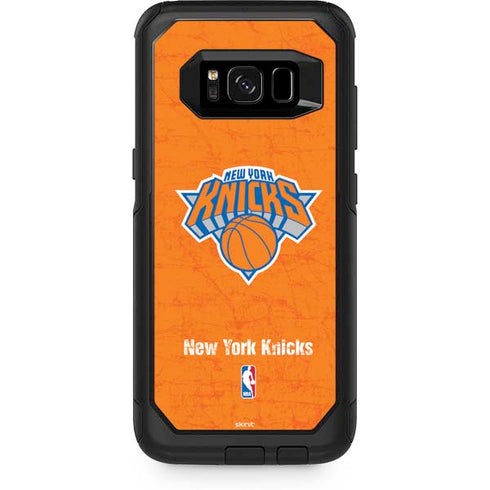 NBA New York Knicks Orange Primary Logo Otterbox Commuter Galaxy Skin