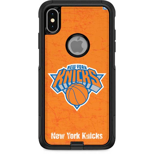 NBA New York Knicks Orange Primary Logo Otterbox Commuter iPhone Skin