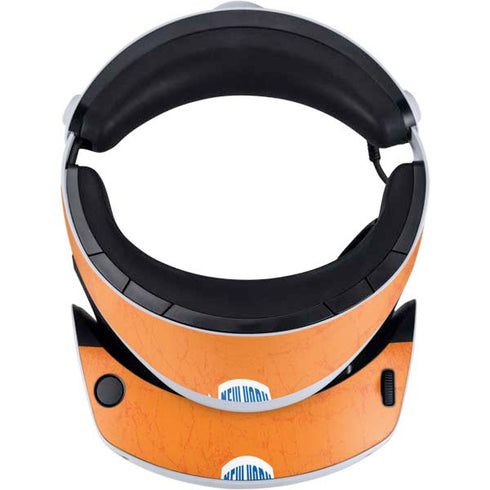 NBA New York Knicks Orange Primary Logo PlayStation VR2 Skin