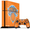 NBA New York Knicks Orange Primary Logo PS4 Console and Controller Bundle Skin