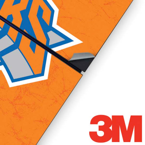 NBA New York Knicks Orange Primary Logo PS4 Console and Controller Bundle Skin
