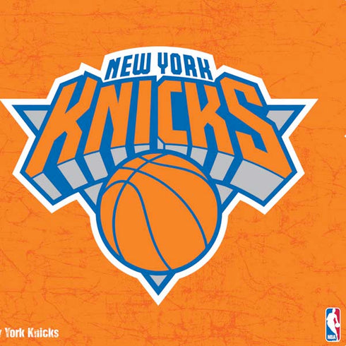 NBA New York Knicks Orange Primary Logo PS4 Controller Skin