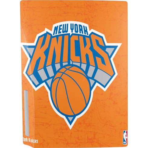 NBA New York Knicks Orange Primary Logo PS5 Bundle Skin