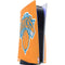 NBA New York Knicks Orange Primary Logo PS5 Console Skin