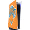 NBA New York Knicks Orange Primary Logo PS5 Digital Edition Console Skin