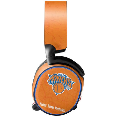 NBA New York Knicks Orange Primary Logo SteelSeries Arctis 5 Skin