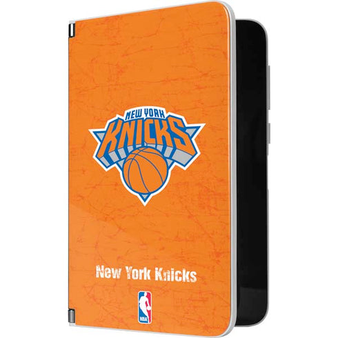 NBA New York Knicks Orange Primary Logo Surface Duo Skin