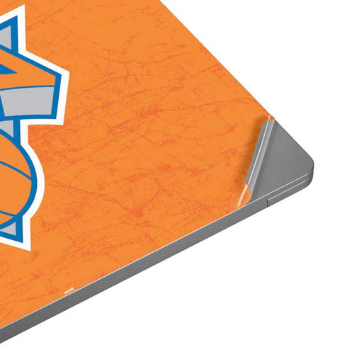NBA New York Knicks Orange Primary Logo Universal Laptop 13in (10.6 x 7.6in) Skin