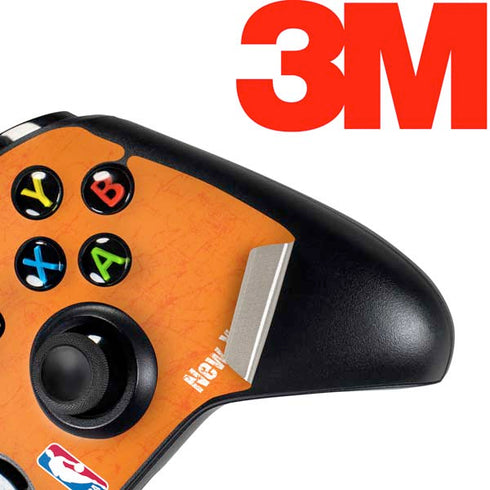 NBA New York Knicks Orange Primary Logo Xbox One Controller Skin