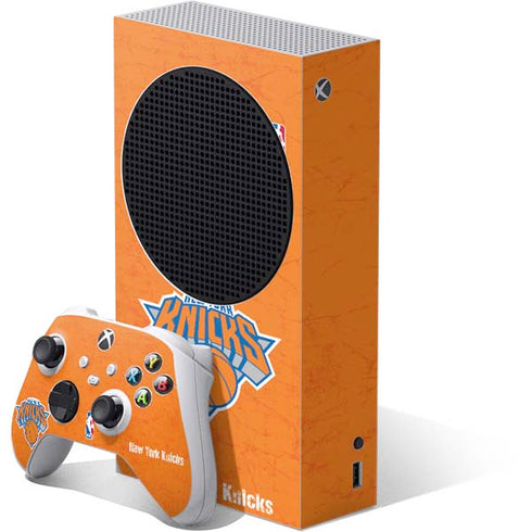 NBA New York Knicks Orange Primary Logo Xbox Series S Skins