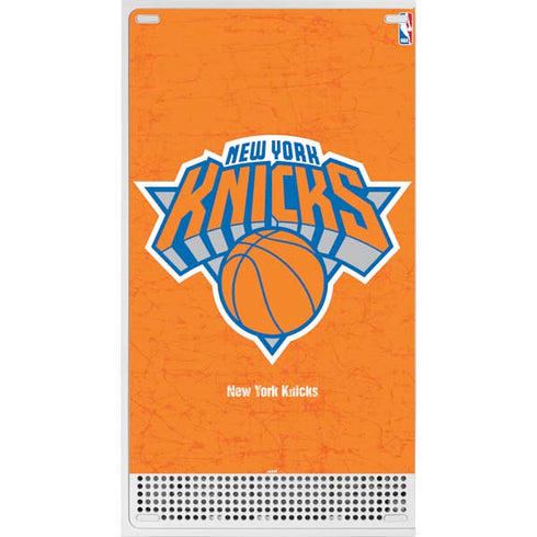 NBA New York Knicks Orange Primary Logo Xbox Series S Skins