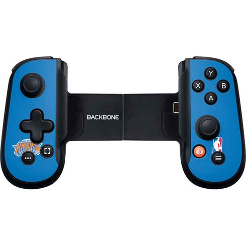 NBA New York Knicks Standard - Blue Backbone One for iPhone Game Controller Skin