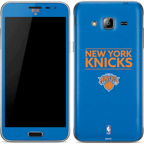 NBA New York Knicks Standard - Blue Galaxy J3 Skin