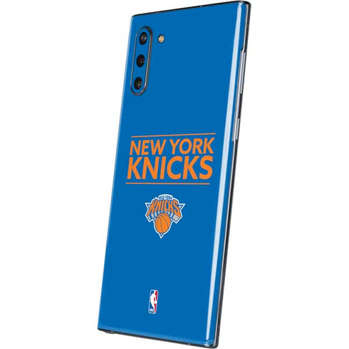 NBA New York Knicks Standard - Blue Galaxy Note 10 Skin