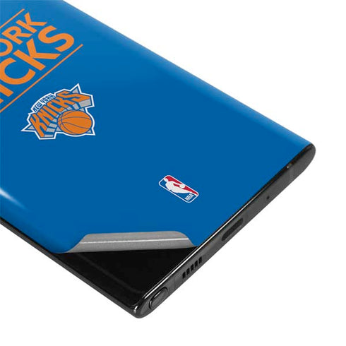NBA New York Knicks Standard - Blue Galaxy Note 10 Skin