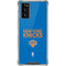 NBA New York Knicks Standard - Blue Galaxy Note20 5G Clear Case