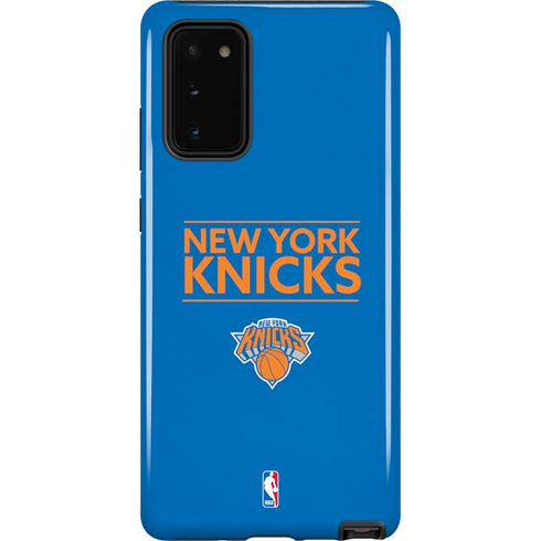NBA New York Knicks Standard - Blue Galaxy Note20 5G Pro Case