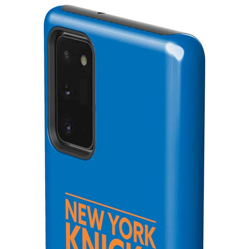 NBA New York Knicks Standard - Blue Galaxy Note20 5G Pro Case