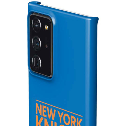 NBA New York Knicks Standard - Blue Galaxy Note20 Ultra 5G Lite Case
