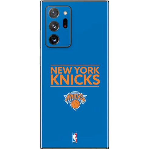 NBA New York Knicks Standard - Blue Galaxy Note20 Ultra 5G Skin
