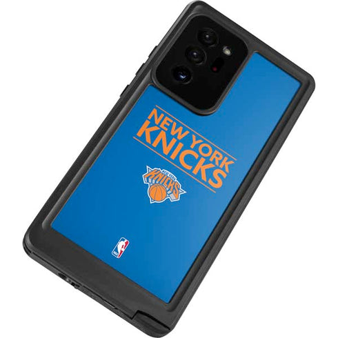 NBA New York Knicks Standard - Blue Galaxy Note20 Ultra 5G Waterproof Case