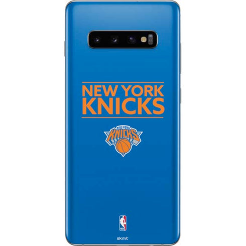 NBA New York Knicks Standard - Blue Galaxy S10 Plus Skin