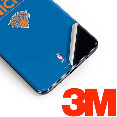 NBA New York Knicks Standard - Blue Galaxy S10 Skin