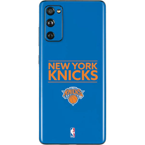 NBA New York Knicks Standard - Blue Galaxy S20 Fan Edition Skin