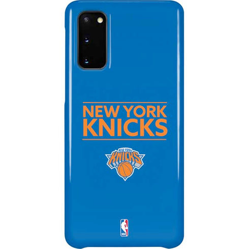NBA New York Knicks Standard - Blue Galaxy S20 Lite Case