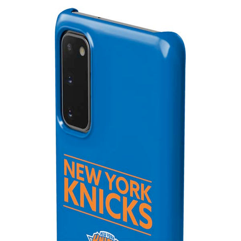 NBA New York Knicks Standard - Blue Galaxy S20 Lite Case