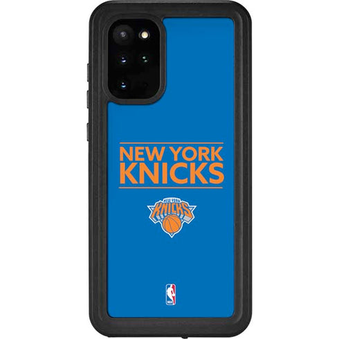 NBA New York Knicks Standard - Blue Galaxy S20 Plus Waterproof Case
