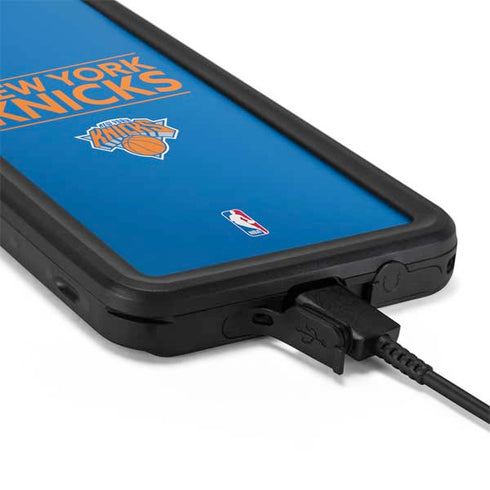 NBA New York Knicks Standard - Blue Galaxy S20 Plus Waterproof Case