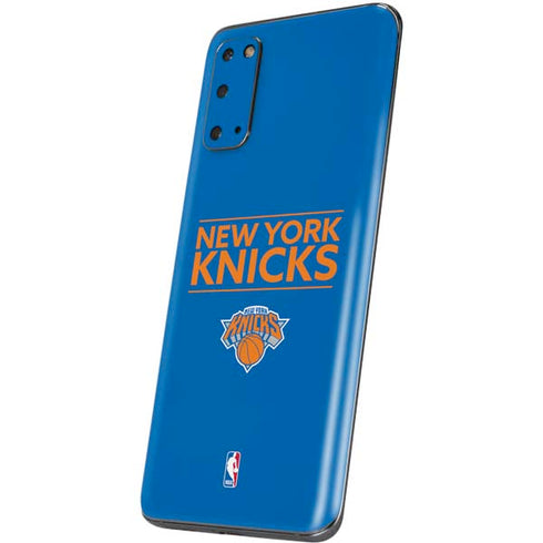 NBA New York Knicks Standard - Blue Galaxy S20 Skin