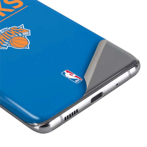 NBA New York Knicks Standard - Blue Galaxy S20 Skin