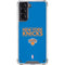 NBA New York Knicks Standard - Blue Galaxy S21 5G Clear Case