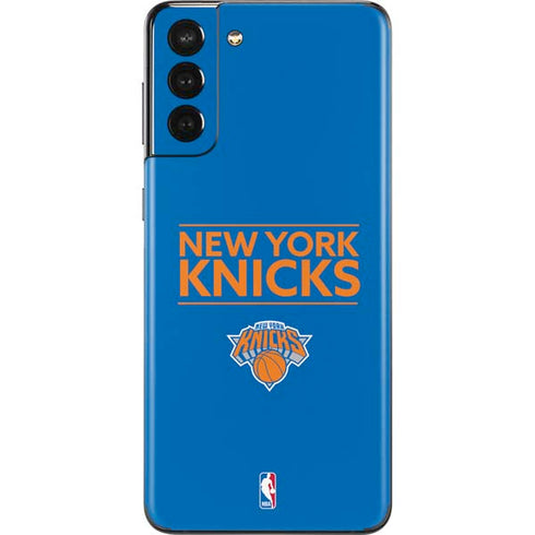 NBA New York Knicks Standard - Blue Galaxy S21 Plus 5G Skin
