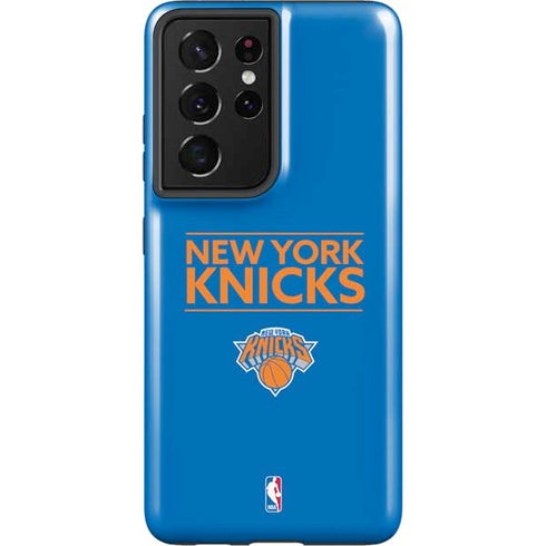 NBA New York Knicks Standard - Blue Galaxy S21 Ultra 5G Pro Case