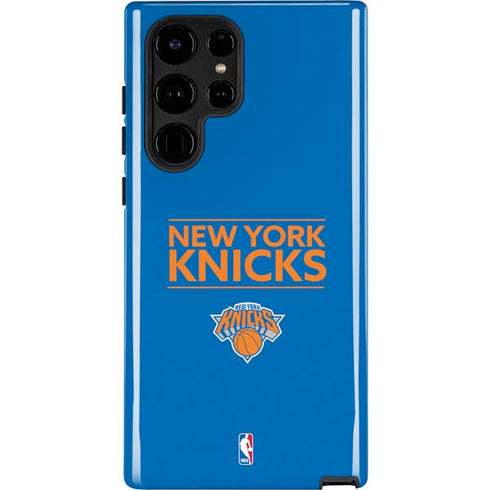 NBA New York Knicks Standard - Blue Galaxy S22 Ultra Pro Case