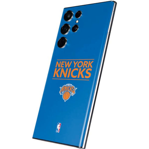 NBA New York Knicks Standard - Blue Galaxy S22 Ultra Skin